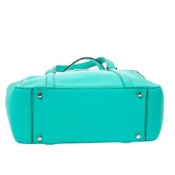 Pre Owned Kate Spade Mint Green Leather Newbury Lane Briar Tote
