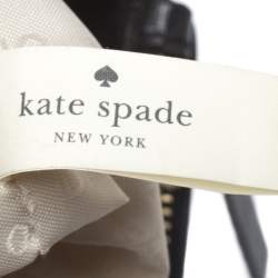 Pre Owned Kate Spade Black Leather Charlotte Street Reena Tote