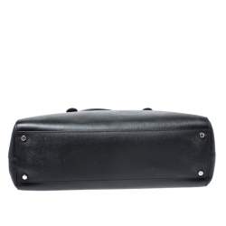 Pre Owned Kate Spade Black Leather Charlotte Street Reena Tote