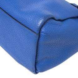 Pre Owned Kate Spade Blue Leather Mini Brandy Crossbody Bag