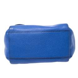 Pre Owned Kate Spade Blue Leather Mini Brandy Crossbody Bag