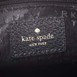 Pre Owned Kate Spade Black Leather Tote