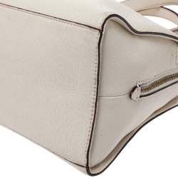 Pre Owned Kate Spade Cream Leather Satchel