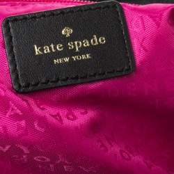 Pre Owned Kate Spade Black Quilted Leather Astor Court Elena Tote