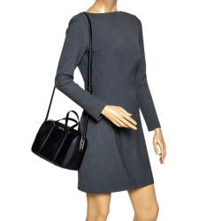 Pre Owned Kate Spade Black Leather Cameron Street Lane Satchel