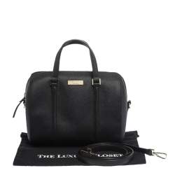 Pre Owned Kate Spade Black Leather Cameron Street Lane Satchel