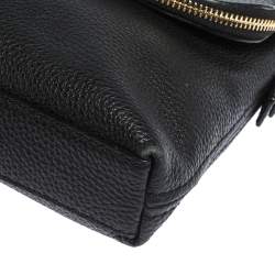 Pre Owned Kate Spade Black Leather Polly Shoulder Bag