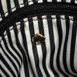 Pre Owned Kate Spade Black Leather Polly Shoulder Bag