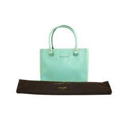 Pre Owned Kate Spade Blue Leather Wellesley Quinn Totes