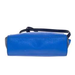 Pre Owned Kate Spade Blue Leather Cedar Street Crossbody Bag