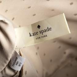 Pre Owned Kate Spade Black Leather Bow Tote