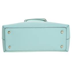 Pre Owned Kate Spade Mint Green Leather Cedar Street Maise Satchel