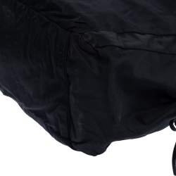 Pre Owned Kate Spade Black Nylon and Leather Stevie Diaper Bag