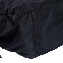 Pre Owned Kate Spade Black Nylon and Leather Stevie Diaper Bag