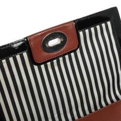 Pre Owned Kate Spade Brown Leather Flap Crossbody Bag