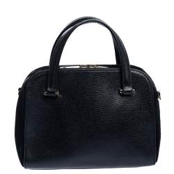 Pre Owned Kate Spade Black Leather and Nubuck Crossbody Bag