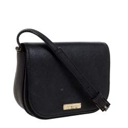 Kate Spade Black Leather Nadine Crossbody Bag