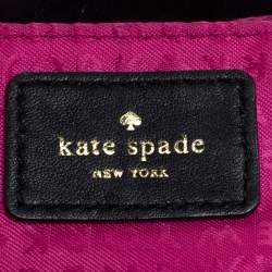 Kate Spade Black Leather Astor Court Naomi Crossbody Bag