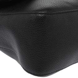 مملوكة مسبقًا حقيبة كتف كيت سبيد قلاب جلد أسود