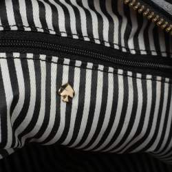 مملوكة مسبقًا حقيبة كتف كيت سبيد قلاب جلد أسود