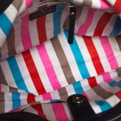 مملوكة مسبقًا Kate Spade Black Leather Double Zip Tote