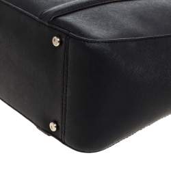 مملوكة مسبقًا Kate Spade Black Leather Double Zip Tote