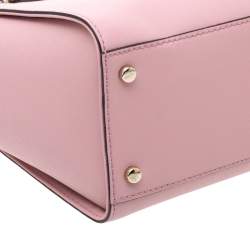 Pre Owned Kate Spade Powder Pink Leather Cameron Tote
