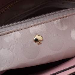 Pre Owned Kate Spade Powder Pink Leather Cameron Tote
