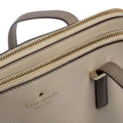 Pre Owned حقيبة كيت سبيد سيدار ستريت ميس جلد بيج