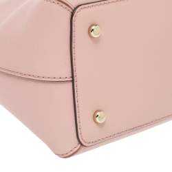 Pre Owned Kate Spade Blush Pink Leather Cedar Street Maise Satchel