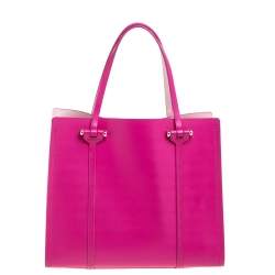 Pre Owned Kate Spade Pink Leather Open Tote
