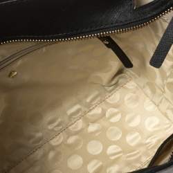 Pre Owned حقيبة كيت سبيد سيدار ستريت هايدن صغيرة جلد كريمية/ سوداء