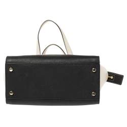 Pre Owned حقيبة كيت سبيد سيدار ستريت هايدن صغيرة جلد كريمية/ سوداء