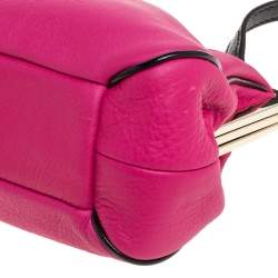 Pre Owned Kate Spade Pink Leather Parker Place Claribel Shoulder Bag