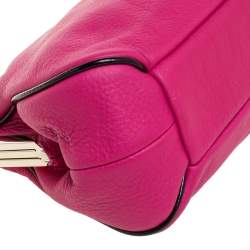 Pre Owned Kate Spade Pink Leather Parker Place Claribel Shoulder Bag