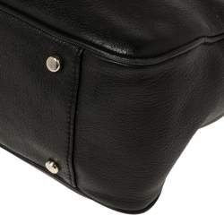 Kate Spade Black Leather Bow Tote
