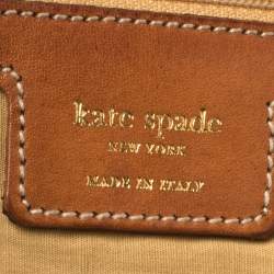 Pre Owned Kate Spade Multicolor Floral Canvas Ring Handle Tote