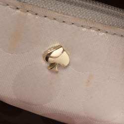 Pre Owned Kate Spade Powder Pink Leather Cedar Street Hayden Tote