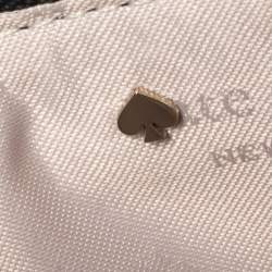 Pre Owned Kate Spade Two Tone Blue Leather Spencer Wrislet Cardholder