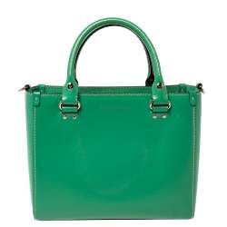 Pre Owned حقيبة كيت سبيد ويليسلي كوين جلد أخضر