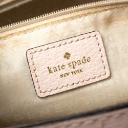 Pre Owned Kate Spade Blush Pink Leather Satchel