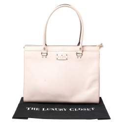 Pre Owned Kate Spade Blush Pink Leather Satchel