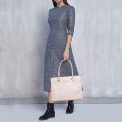 Pre Owned Kate Spade Blush Pink Leather Satchel