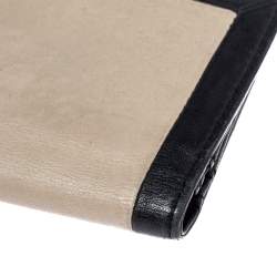 Kate Spade Beige/Black Leather Long Wallet