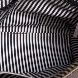 Pre Owned حقيبة كيت سبيد جلد وردي داكن بشراشيب