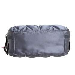 Pre Owned حقيبة كاميرا كي ت سبيد سحاب مزدوج إيليا جلد وساتان فحميه