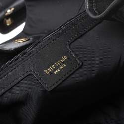 Pre Owned Kate Spade Black Nylon Tote