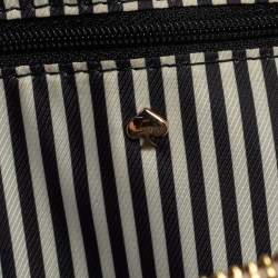 Pre Owned Kate Spade Pale Pink Leather Zip Dome Satchel