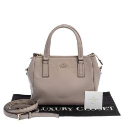 Pre Owned حقيبة يد كيت سبيد كاميرون جلد محبب وردية داكنة