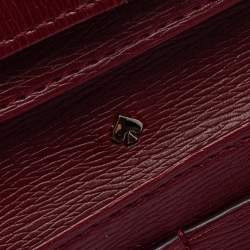 مملوكة مسبقًا Kate Spade Light Pink Leather Margaux Continental Wallet